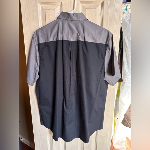 Harley Davidson button up shortsleeve shirt Large - Picture 2 of 3